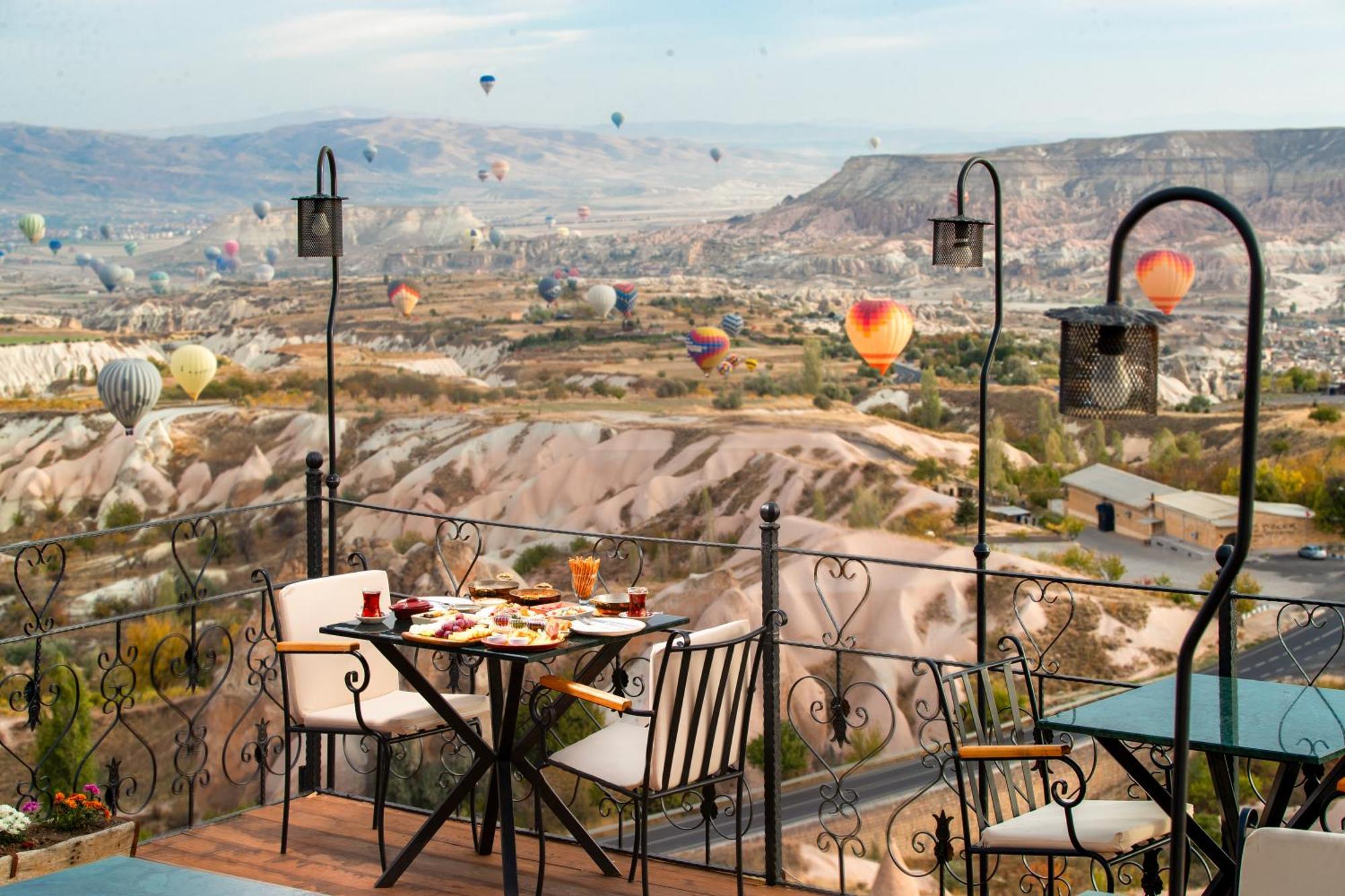Simera In Cappadocia - Special Class - Best View Rooftop Uchisar Exterior photo