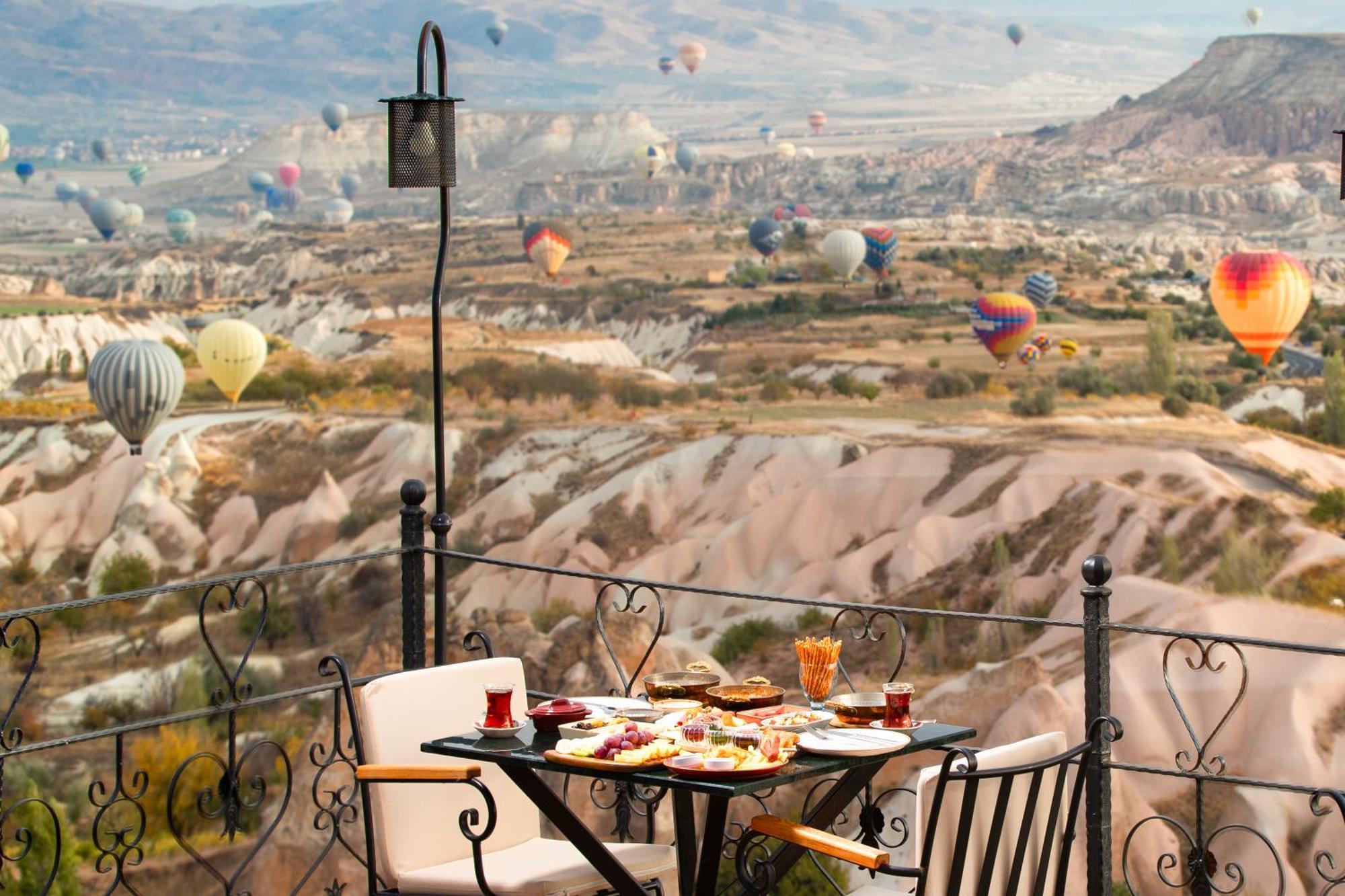 Simera In Cappadocia - Special Class - Best View Rooftop Uchisar Exterior photo