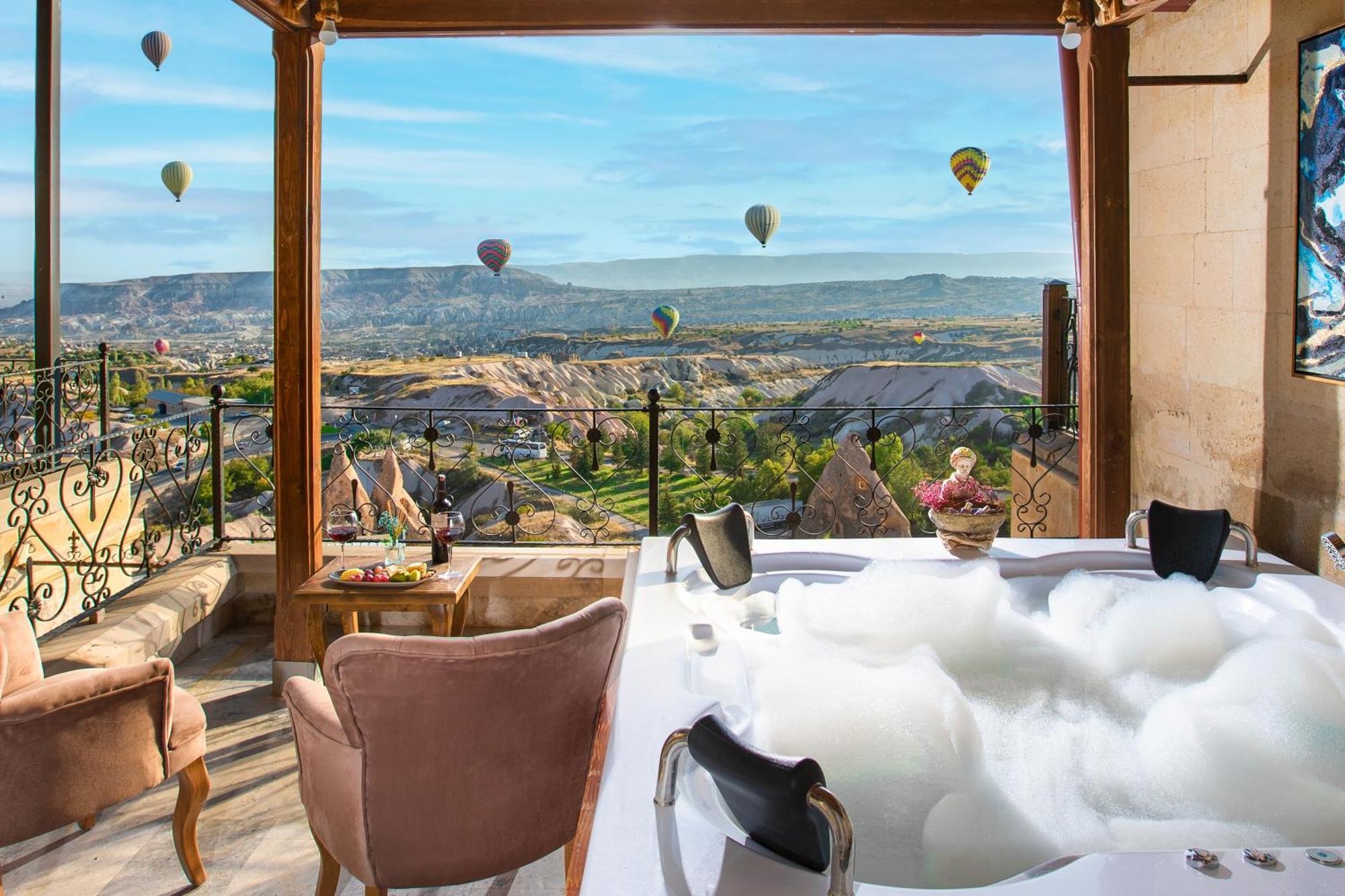 Simera In Cappadocia - Special Class - Best View Rooftop Uchisar Exterior photo