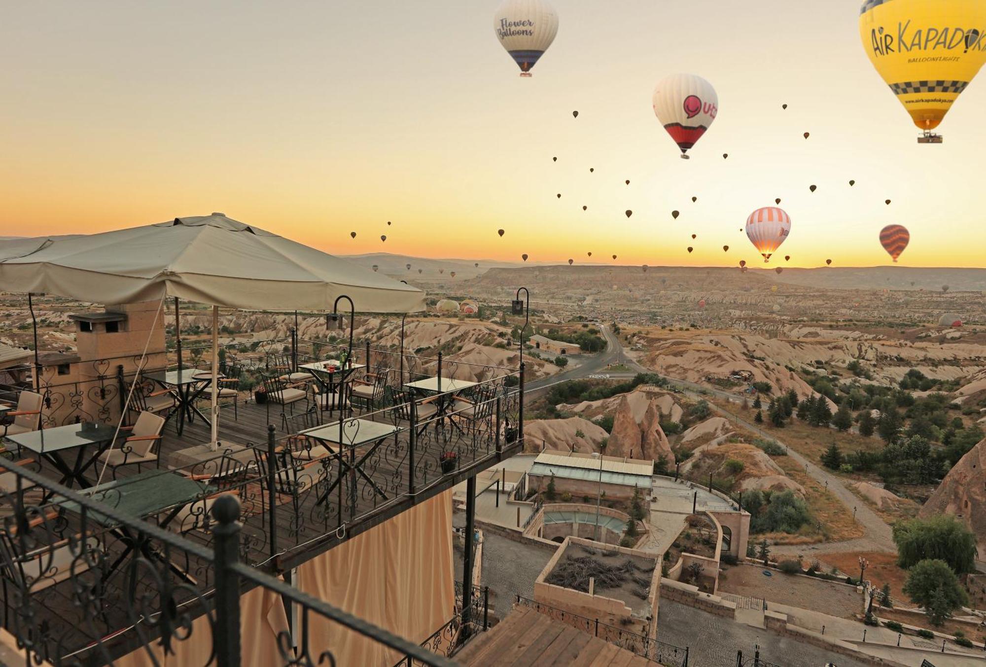 Simera In Cappadocia - Special Class - Best View Rooftop Uchisar Exterior photo