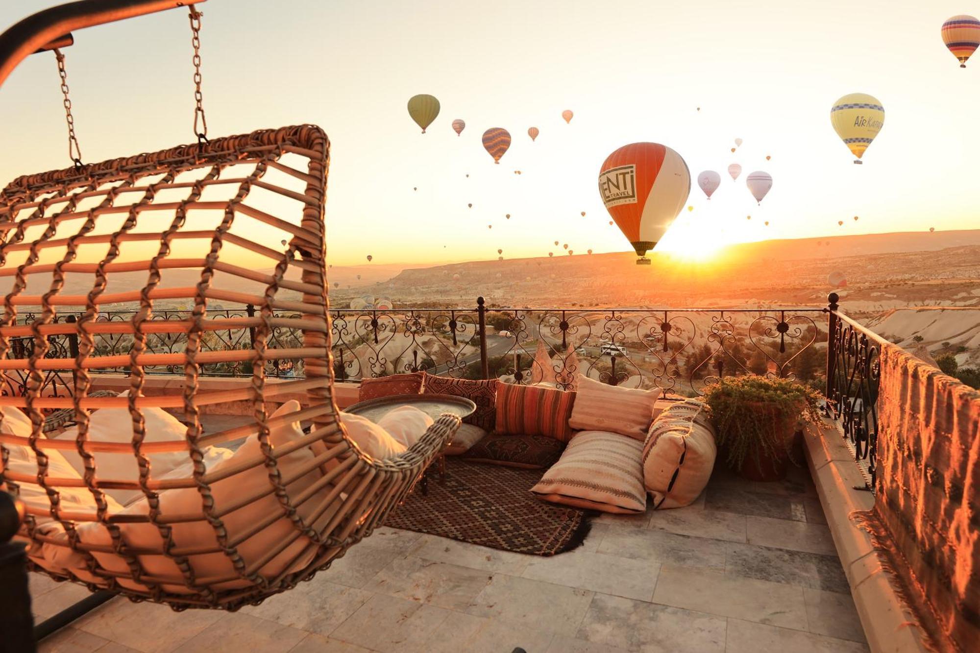Simera In Cappadocia - Special Class - Best View Rooftop Uchisar Exterior photo